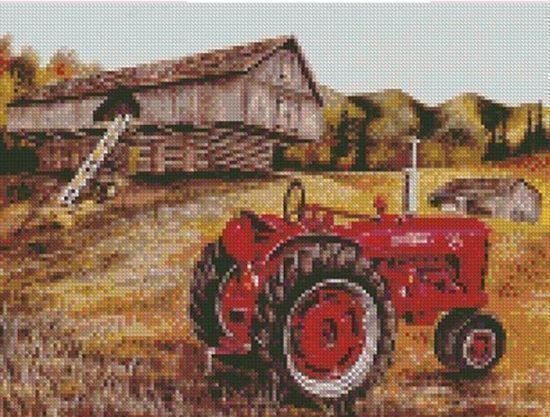 Kit bricolage: Diamond Painting Traktor – Nuovo e nell'imballaggio originale da Schlatt TG venduto da mavo85 1