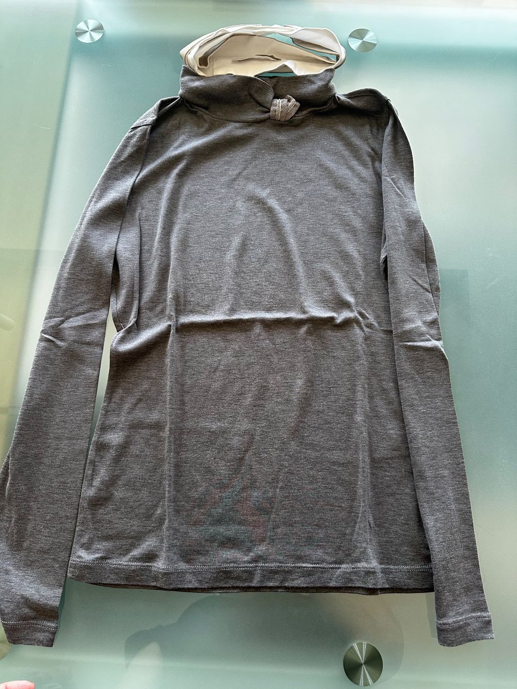 Fabiana Filippi Maglioni & Felpe: Pull Col roulé Fabiana Filippi Gris Taille 40 – Usato da Vevey venduto da lua_vb2w 1