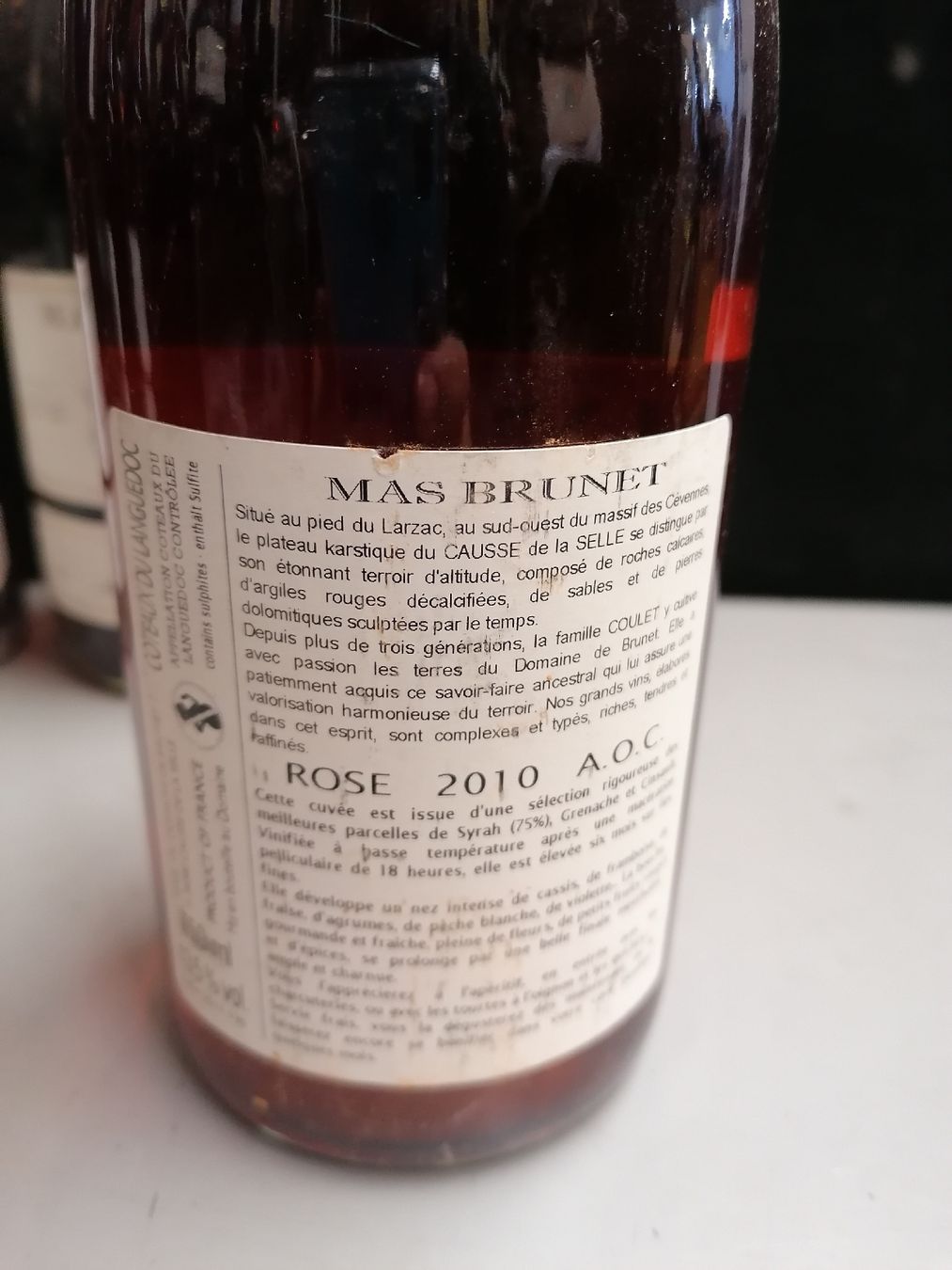 Vino: 3 BOUTEILLES MAS BRUNET CUVÉE TRADITION 2002 – Nuovo (secondo la descrizione) da Genève venduto da Leboucheoreilles 5