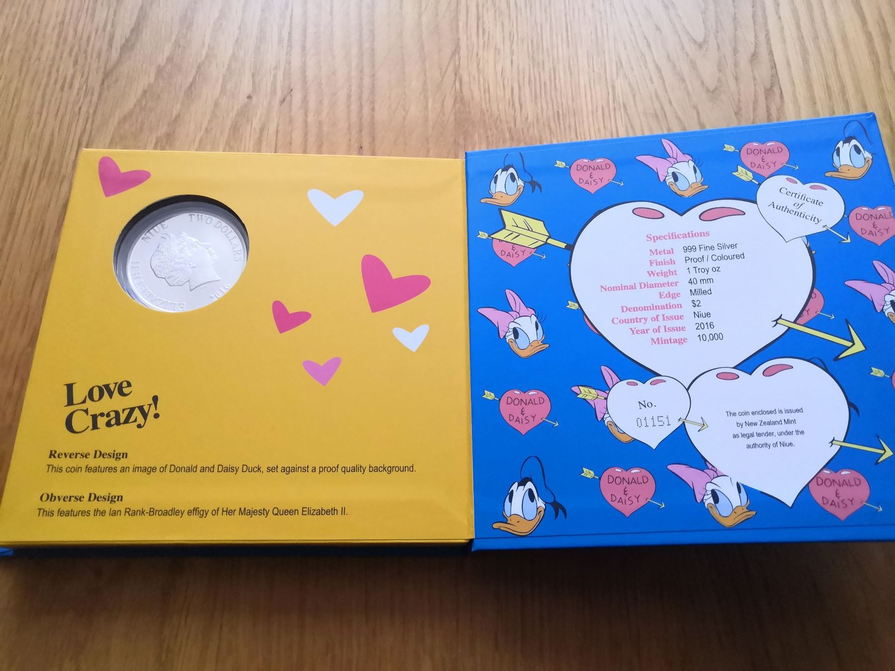 Alle Münzen: Disney Silber Münze Grazy Love – Neu (gemäss Beschreibung) aus Otelfingen von patida 4
