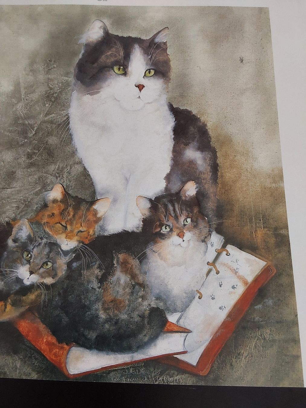 Foto & Immagini: Dèdè Moser Handsigniert Kunstdruck. 35x42cm. – Usato da Steinach venduto da Chilli1957 4
