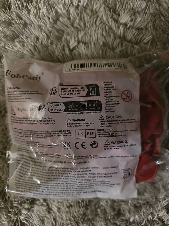 Toutes les décorations: Riesen Latexballons – D'occasion à Nottwil par Niggers007