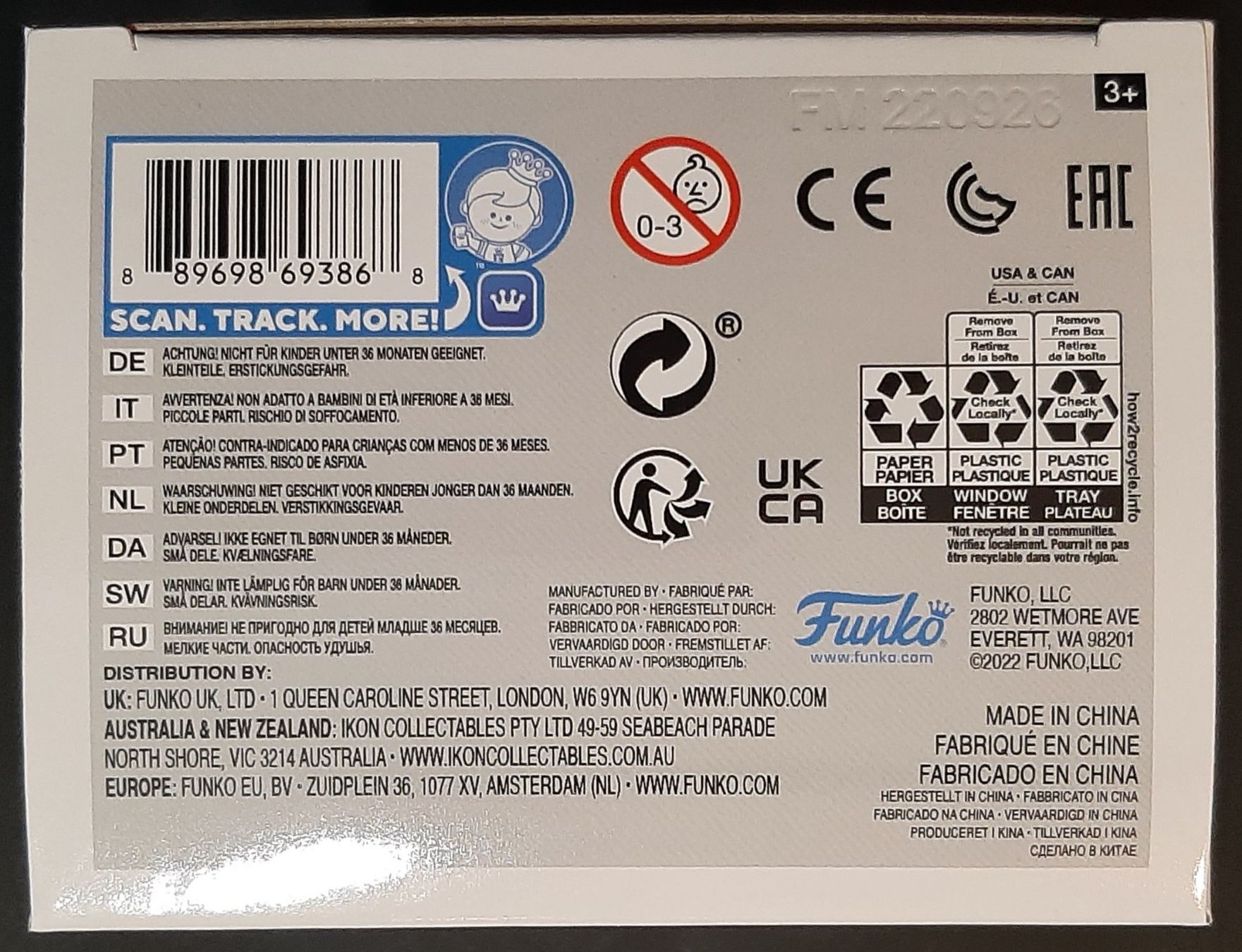 Funko Figuren: Funko Pop   Soccer Freddy – Neu und originalverpackt aus Montet (Glâne) von KOADA 5