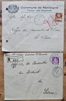 Suisse 2 lettres ancien̈es du Valais