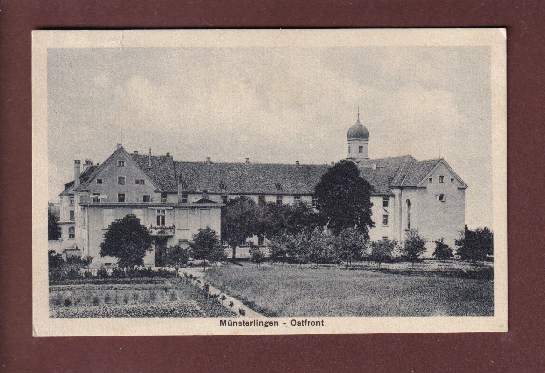 Cartoline postali: MÜNSTERLINGEN - Ostfront - 1911 // Riss // – Usato da Pully venduto da nicecards