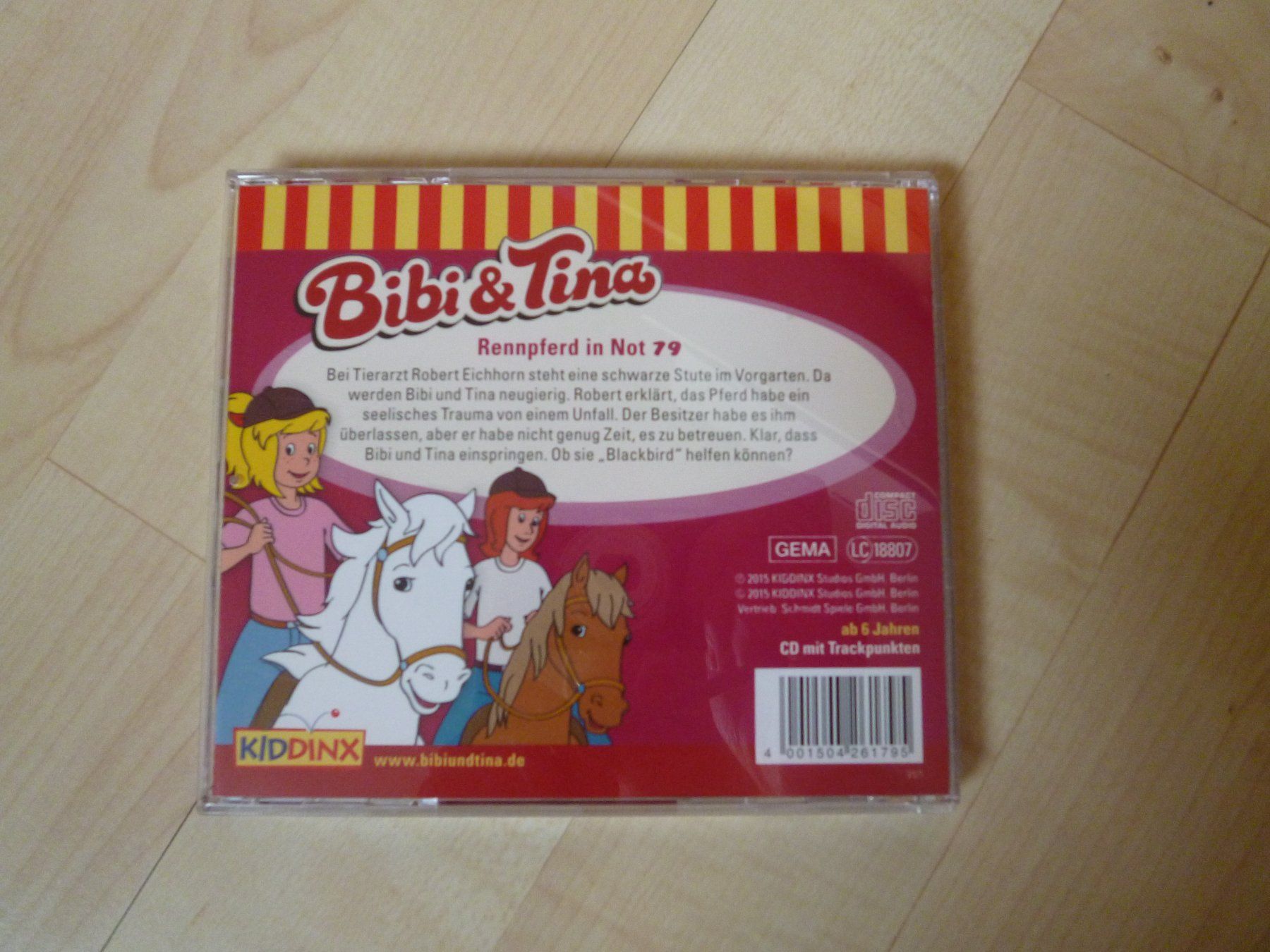 CD: CD Bibi & Tina  Rennpferd in Not  Nr. 79 – Usato da Dättlikon venduto da Mamakuga 2