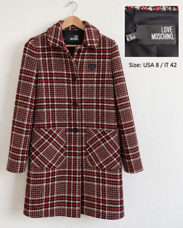 Love Moschino Wollmantel