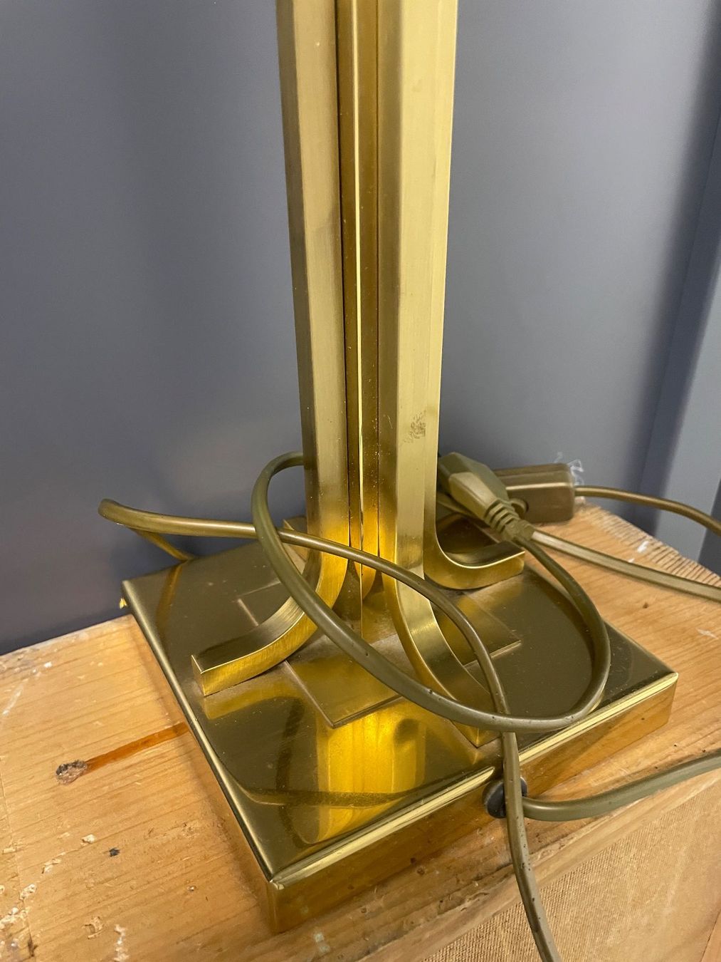 Lampade: Art Deco Messinglampe – Usato da Volketswil venduto da rubin74 1