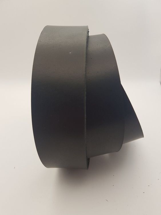 MyFamily 5013 Lederriemen S/110 Cm – Schwarz, Mit Bronce-Weiß-Akzent, Für Hunde