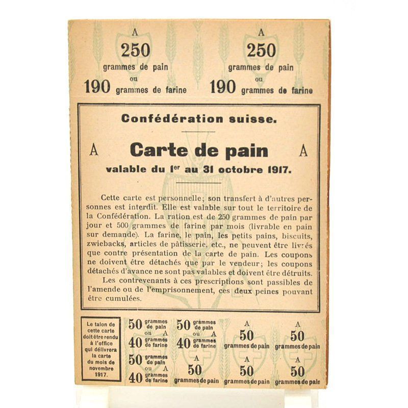 Karten: Carte de pain – Gebraucht aus Uerkheim von fabulafero