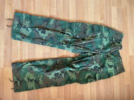 US army original tropical combat trousers ERDL Vietnam