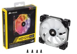 4 Corsair HD120 RGB (120 mm) & Commander Pro