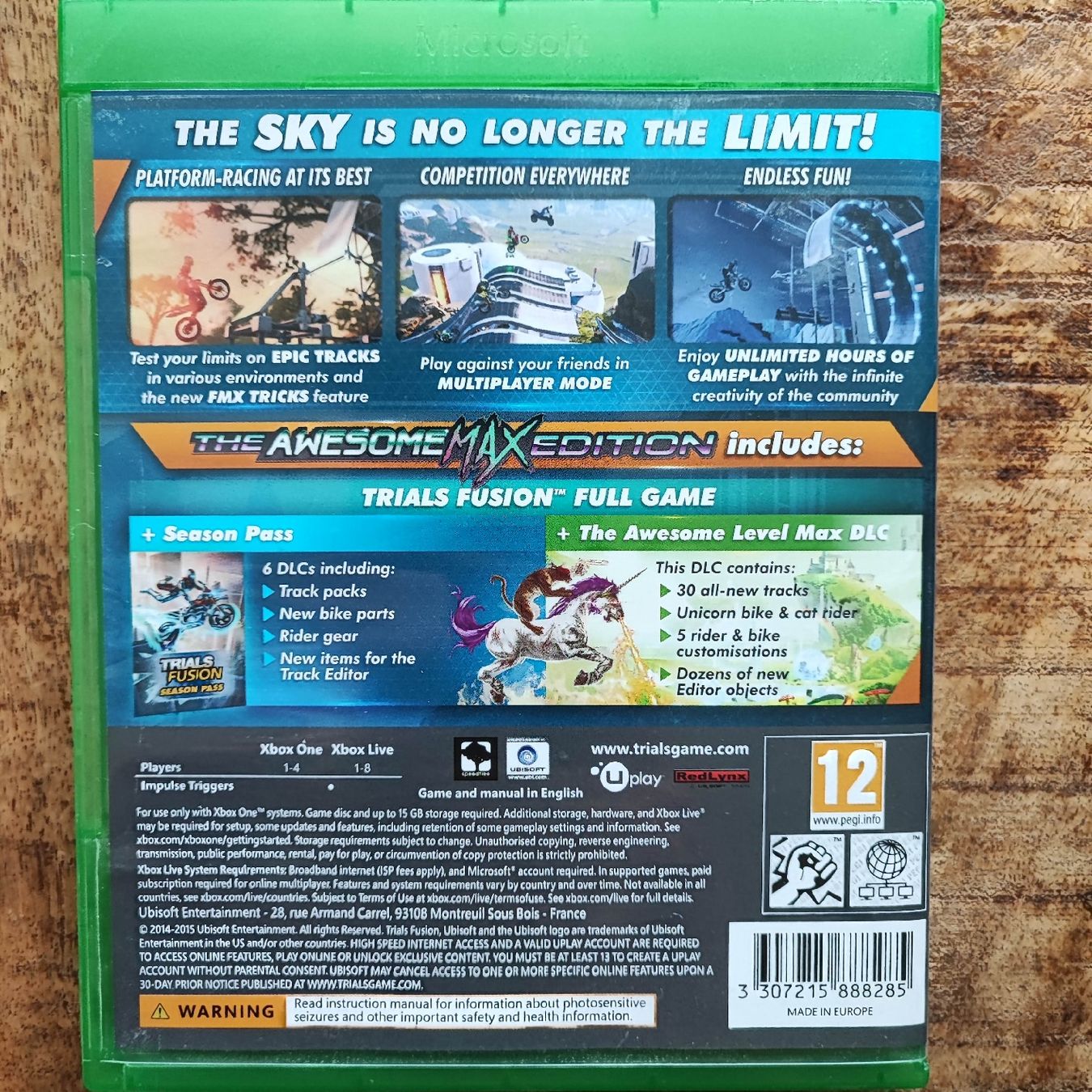 Microsoft Spiele: Trials Fusion The Awesome Max Edition Xbox One – Gebraucht aus Dübendorf von kb86_MOVIE 1