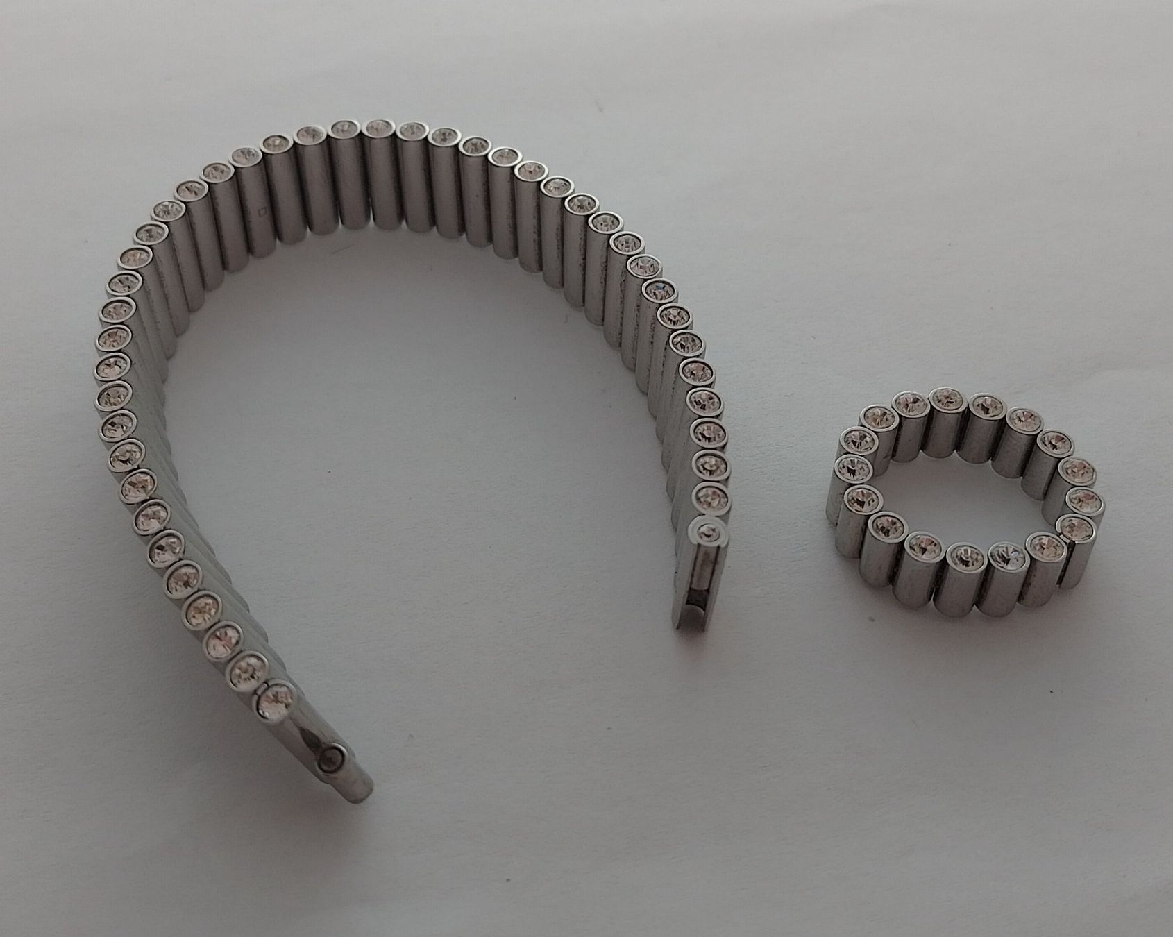 Swatch Sonstiger Schmuck: Swatch Bijoux "Lustro" Set – Armband & Ring – Gebraucht aus Basel von Givens_Watches 2