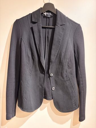 Schwarzer Blazer von Comma S