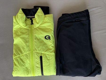 Gore Wear completo ciclismo giallo nero taglia S