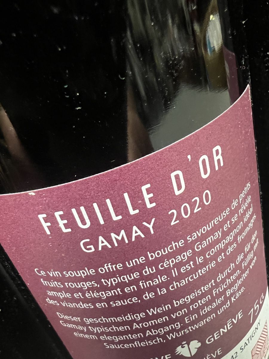 Wein: Lot de 3 LA CAVE DE GENÈVE 2020 – Neu (gemäss Beschreibung) aus Genève von Leboucheoreilles 6