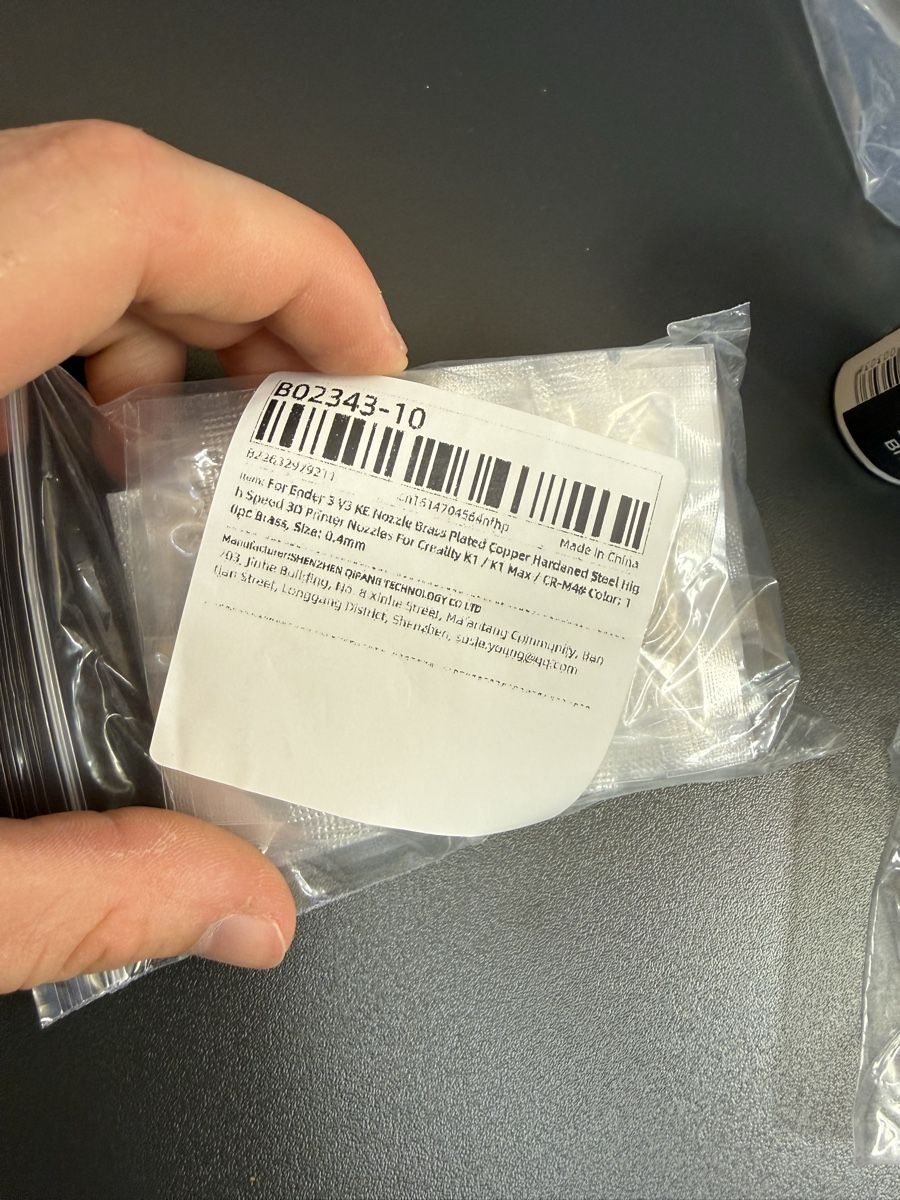 Creality Stampanti 3D: Nozzle Set 3D Drucker – Usato da Winterthur venduto da derBieter 5