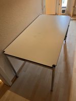 USM Haller Tisch, Tischplatte weiss 