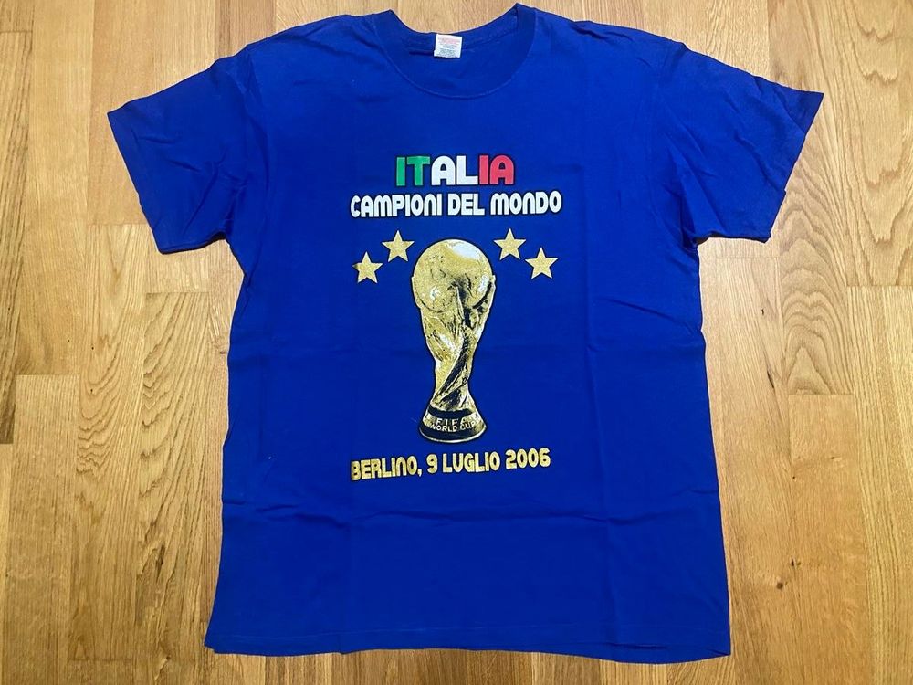 Nueva camiseta Italia PUMA tributo Mundial 2006 - Marca de Gol