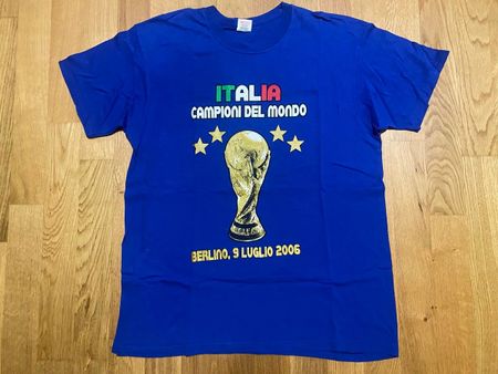 ITALIEN T-SHIRT CAMPIONI DEL MONDO 2006 LARGE