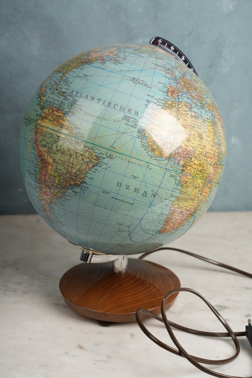 Lampade: Vintage Globus Weltkugel ,Lampe – Usato da Neuhausen am Rheinfall venduto da Tired_Sailor1984 1