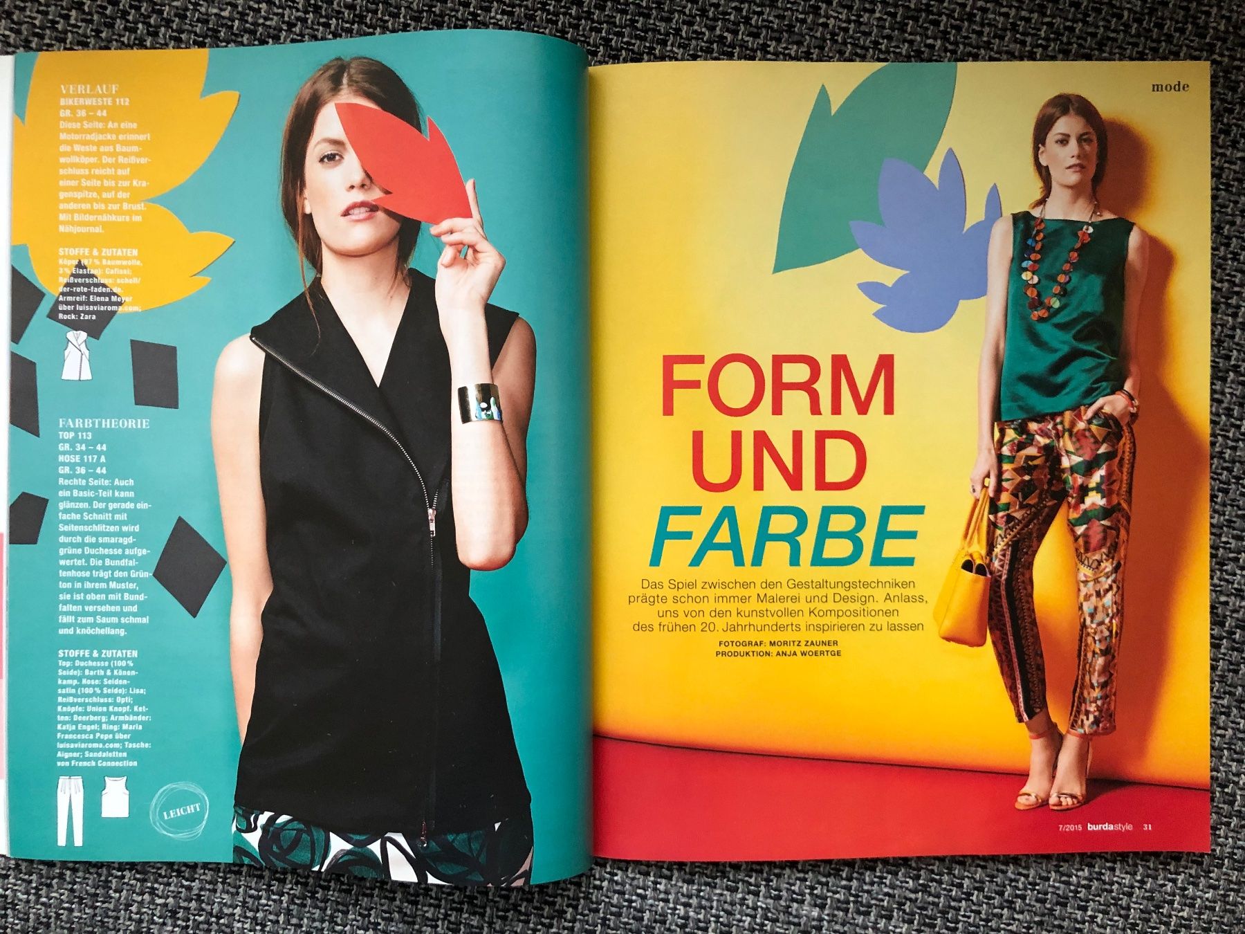 Riviste & Magazine: burda style 7/2015 – Nuovo e nell'imballaggio originale da Langnau am Albis venduto da snla_scc9 7