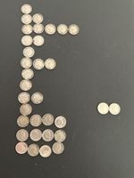 5 Rappen selten 2 mal 1945 und Sammlung 