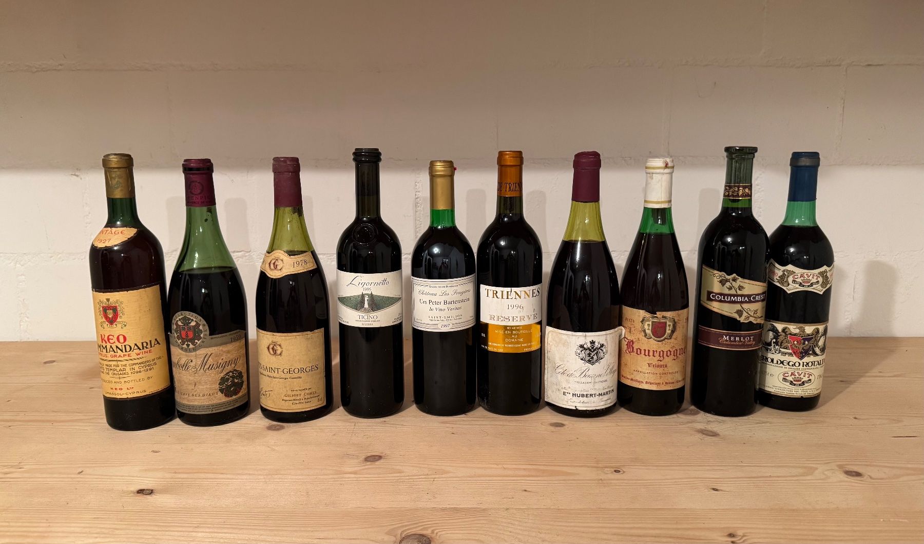 Vino: Weinsammlung mit 55 Flaschen – Nuovo (secondo la descrizione) da Volketswil venduto da CHEF2222 2