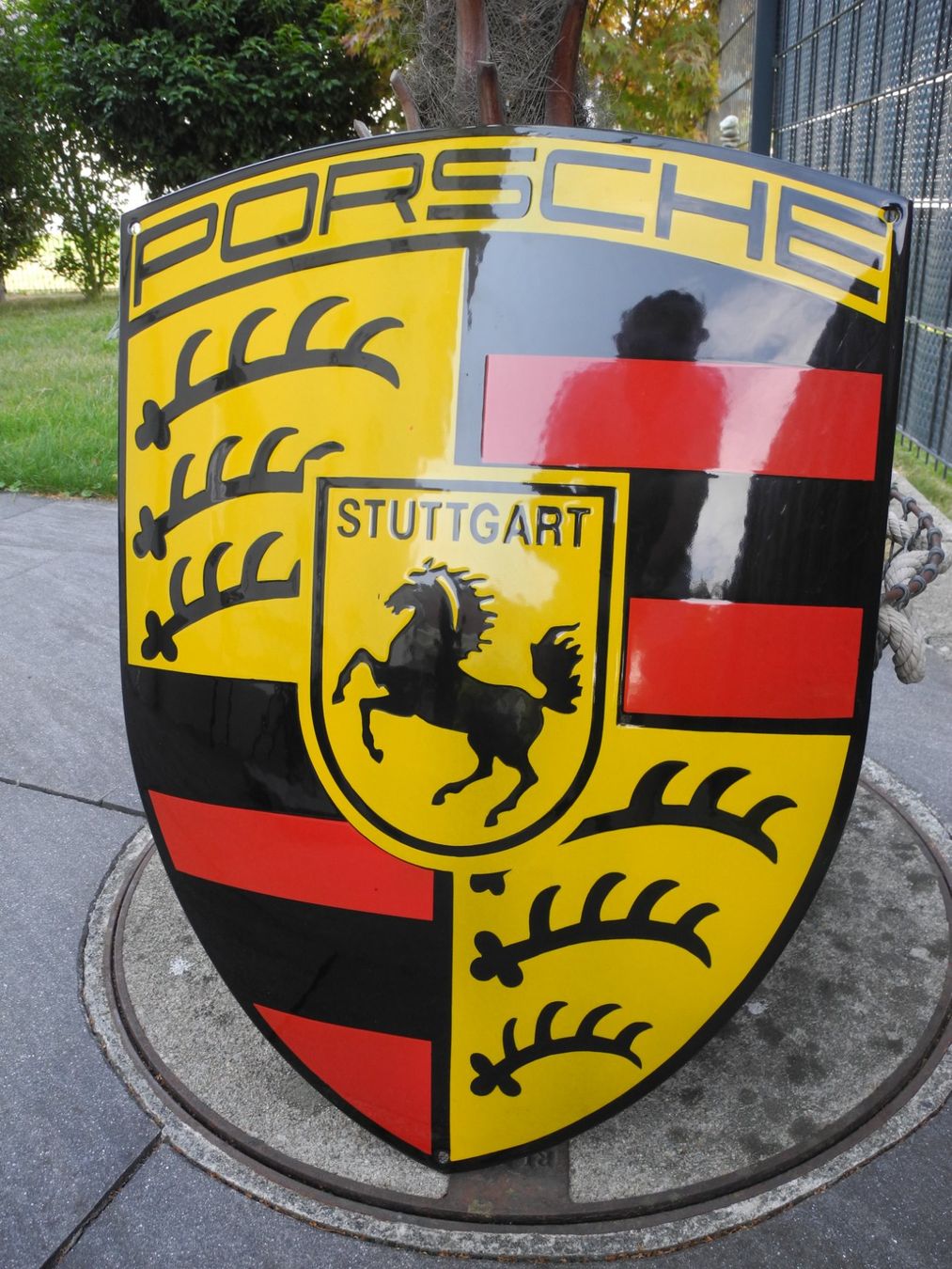 Porsche Schilder: GROSSES PORSCHE EMAILSCHILD – Neu (gemäss Beschreibung) aus Reinach AG von Huckleberrysix 4
