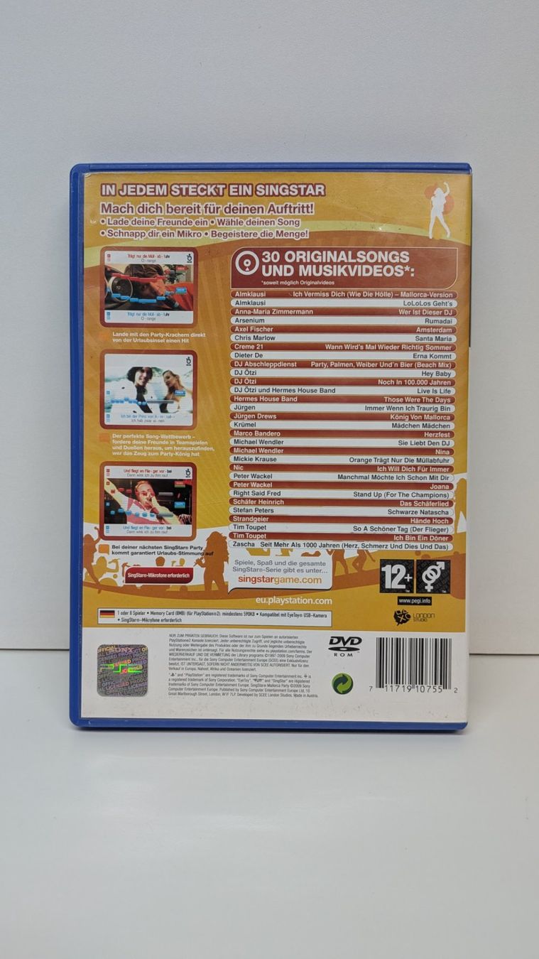 Giochi: Singstar Mallorca Party - PlayStation 2 – Usato da Menziken venduto da mame18 2