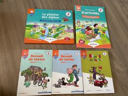 La Planète des Alphas livres et cahier