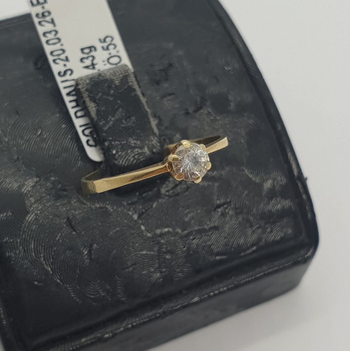 Anelli: Echt 14K Gold Ring – Usato da Luzern venduto da Goldhaus-Luzern 1