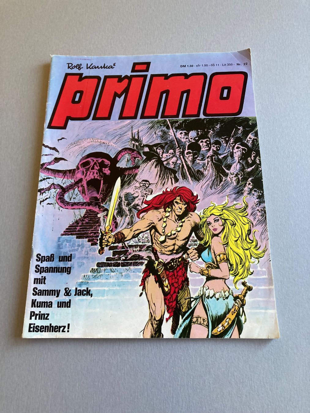 Fumetti: Primo Comic Nr. 22 – Usato da Wald ZH venduto da Liedermacher