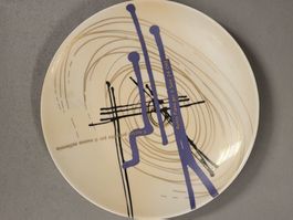 RENZO PIANO Plat d'auteur en céramique 24 cm