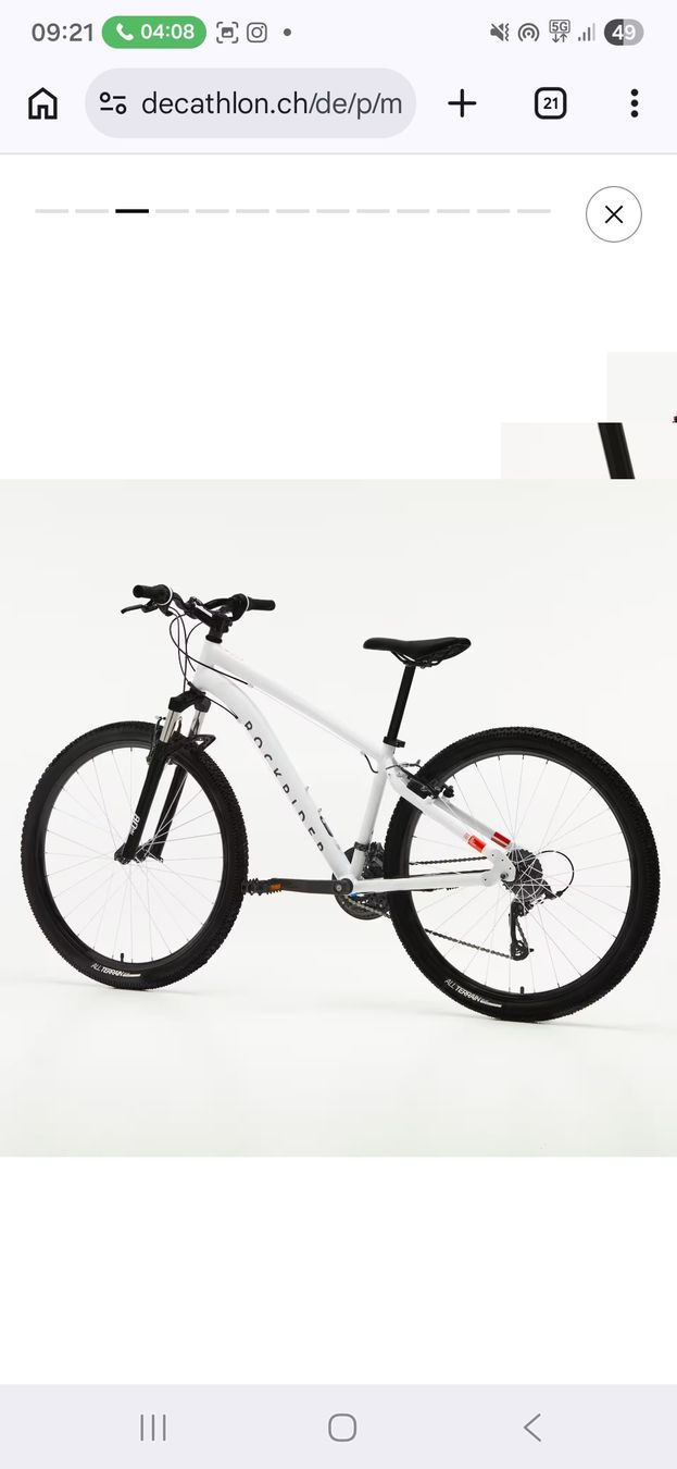 Velos: MTB-Tourenrad - expl 50 hellgrau – Neu (gemäss Beschreibung) aus Neuhausen von ana_h7c2 1