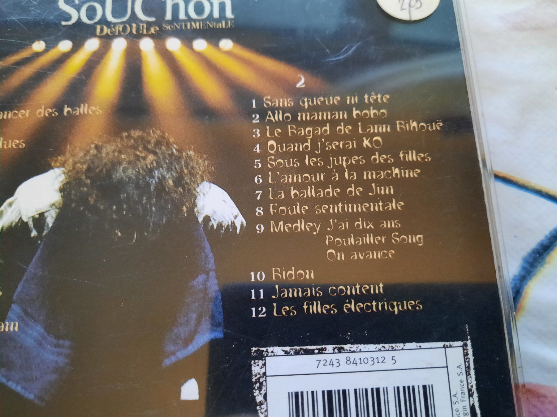 CDs: CD Alain Souchon - Défoule sentimentale – Gebraucht aus Pully von bro_n52j 4