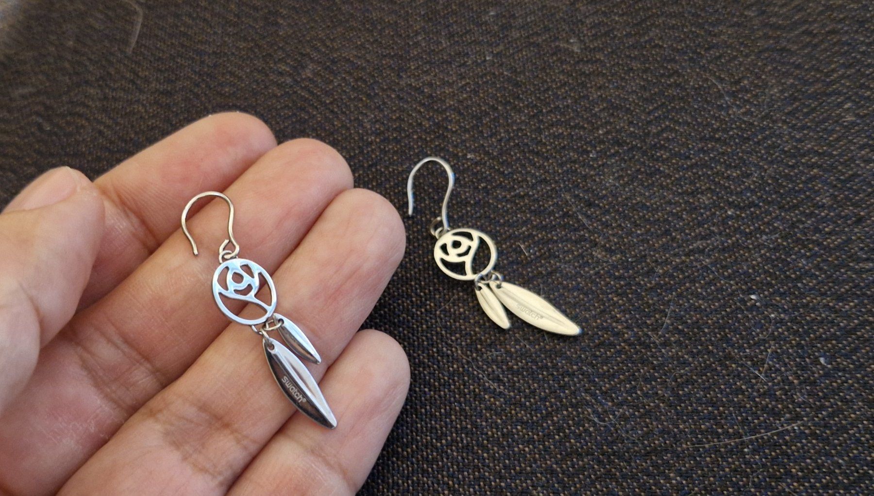 Ohrringe & -stecker: Boucles d'oreilles Swatch Japan Roses – Neu (gemäss Beschreibung) aus Fribourg von kimlan 2