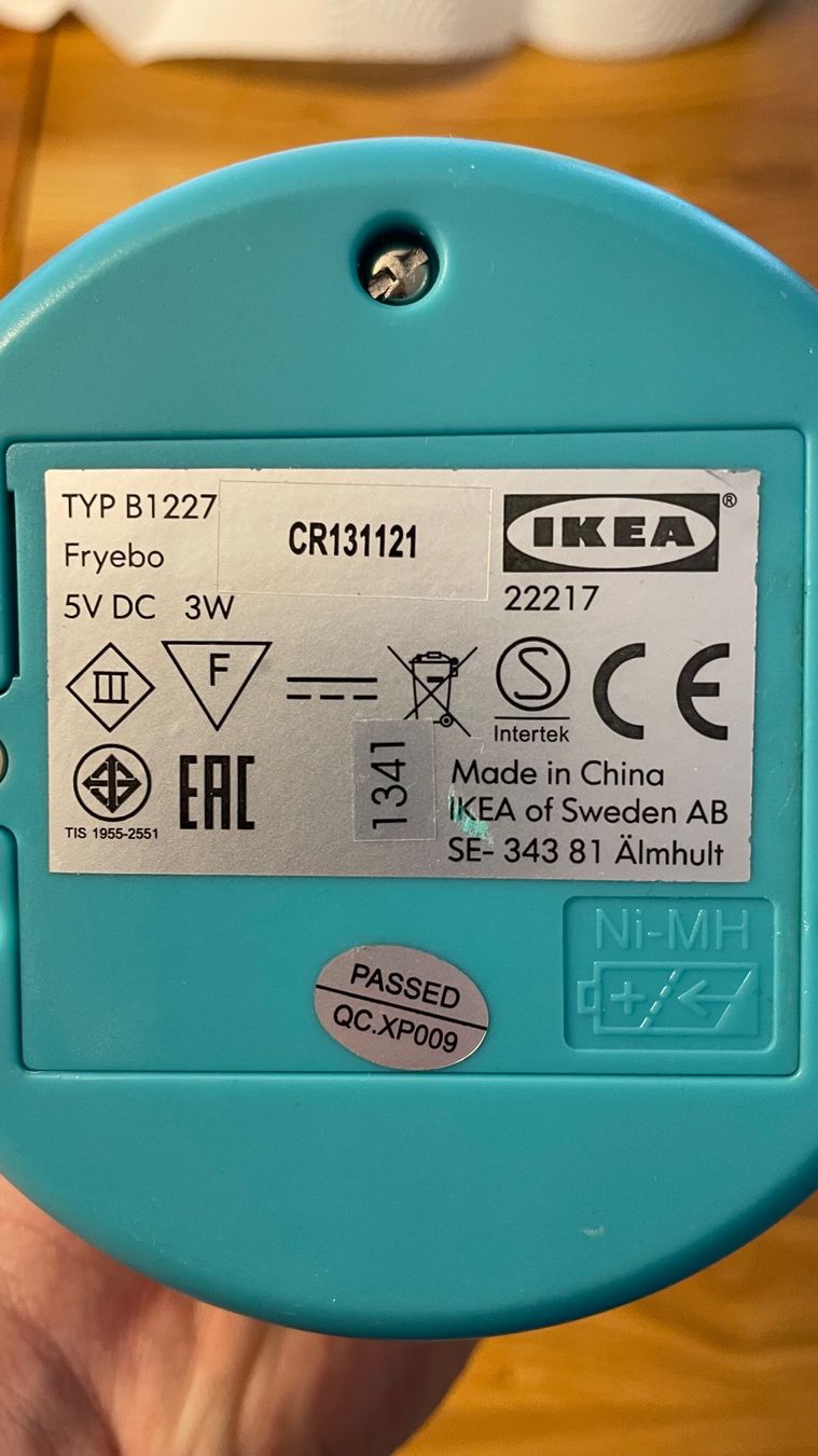 Ikea Lampade: Ikea Fryebo Tischleuchte – Difettoso da Kehrsatz venduto da Ropstar 2
