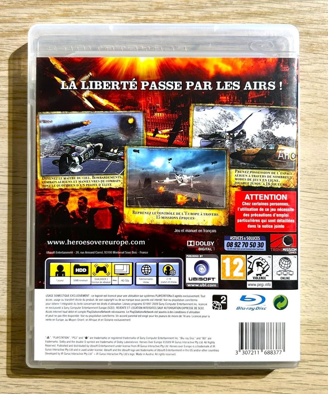 Sony Giochi: Heroes Over Europe PS3 – Usato da St. Gallen venduto da Alpine.Arcade 1