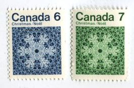 Briefmarken "Weihnachten". Kanada.