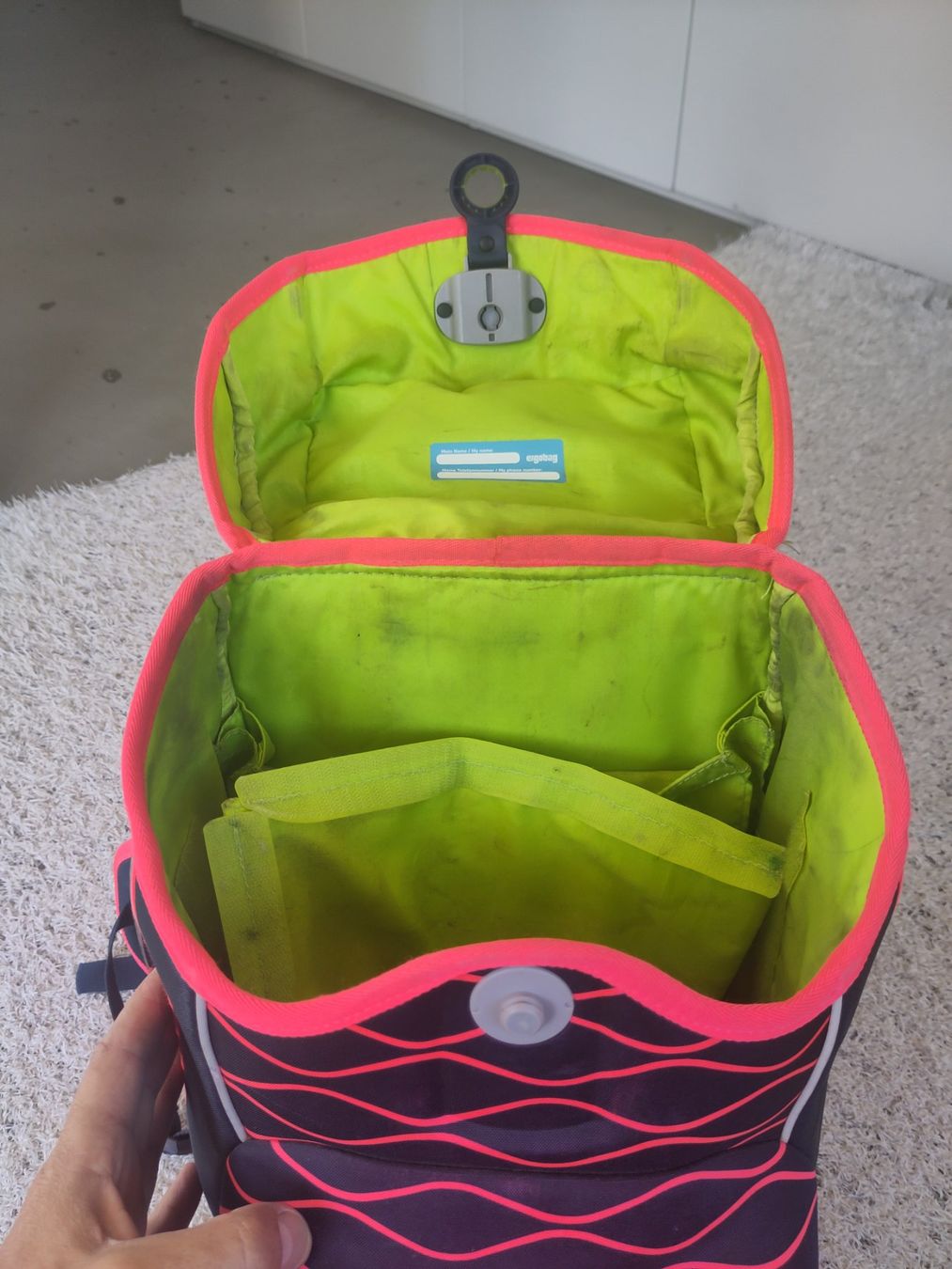 Ergobag Borse & Zaini: Ergobag Schulrucksack pink, gebraucht – Usato da Windisch venduto da bry_rbg2 5
