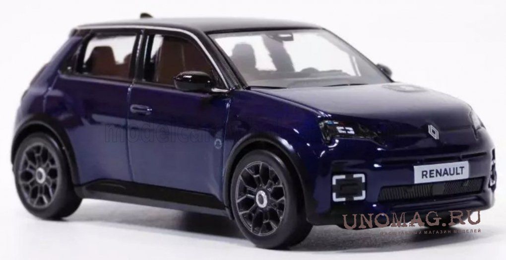 Renault Modellini d'auto: Renault 5 E-Tech Electric seit 2025 dunkelblau met. /schwarz – Nuovo e nell'imballaggio originale da Gerlafingen venduto da espero88 8