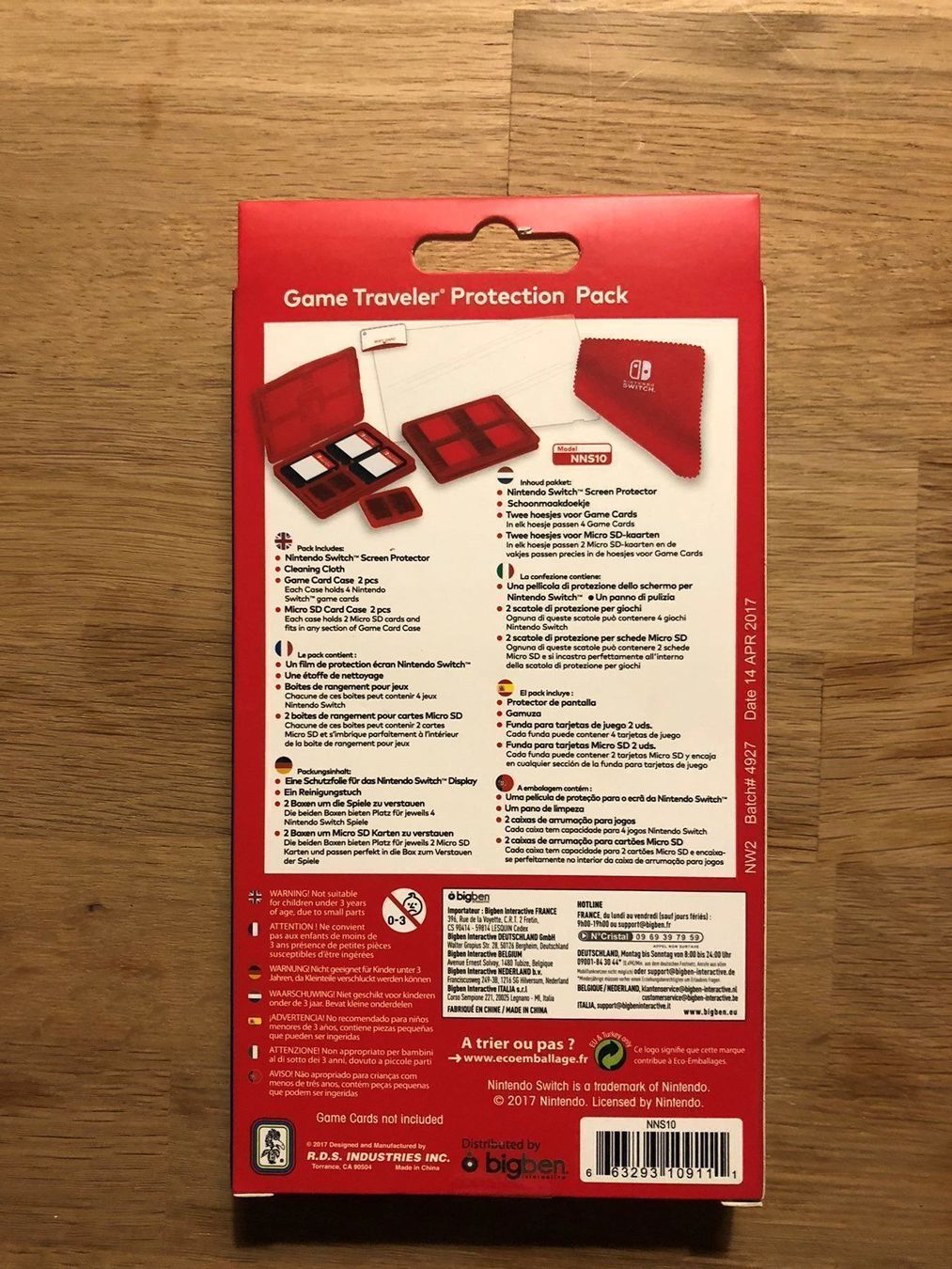 Nintendo Giochi: Nintendo Switch Protection Pack – Nuovo e nell'imballaggio originale da Kestenholz venduto da Dickies09 1