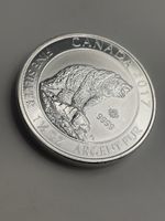 1.5  oz/Unze .9999 Silber Canada Polar Bear
