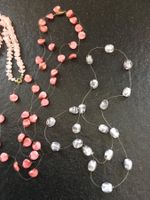 Halsketten, Modeschmuck, 2 Stk.