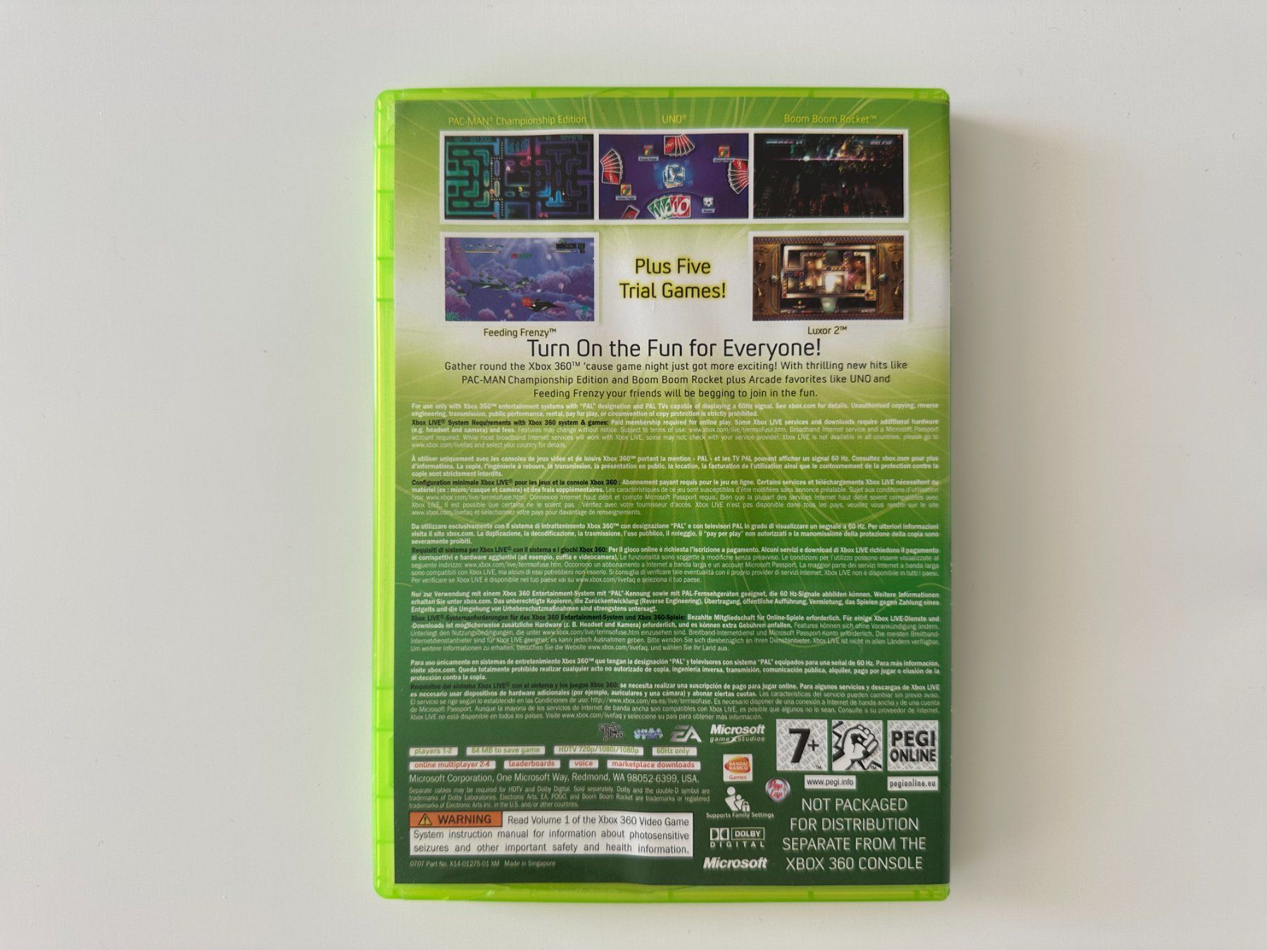 Microsoft Spiele: Xbox LIVE Arcade Compilation Disc, Xbox 360 – Gebraucht aus Couvet von Aura_aura 2