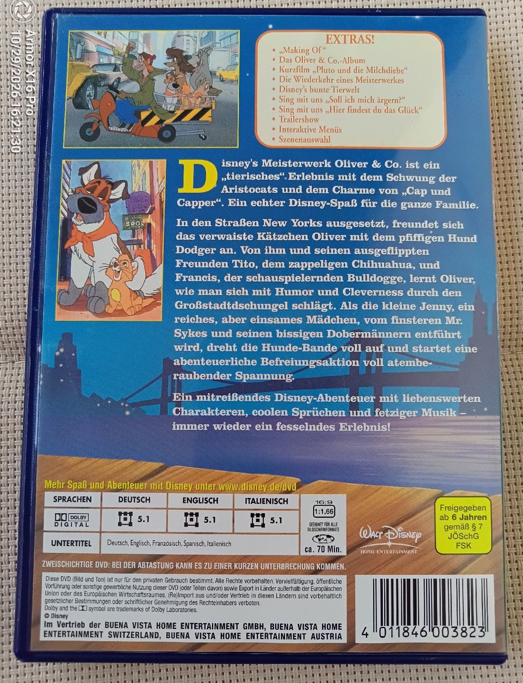 Tutti i DVDs: Oliver & Co – Usato da Alchenflüh venduto da roh_6xk8 1