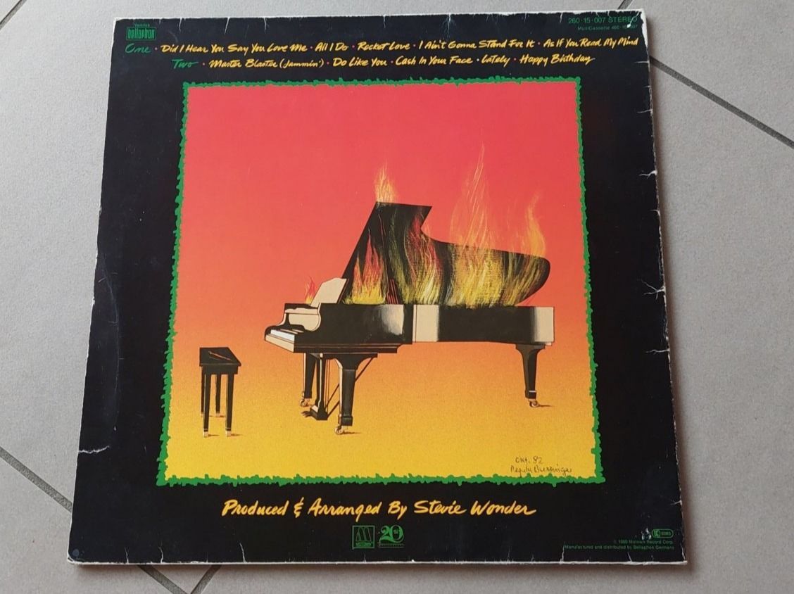 Dischi in vinile: LP Stevie Wonder - Hotter Than July – Usato da Erlinsbach venduto da pfunky 2