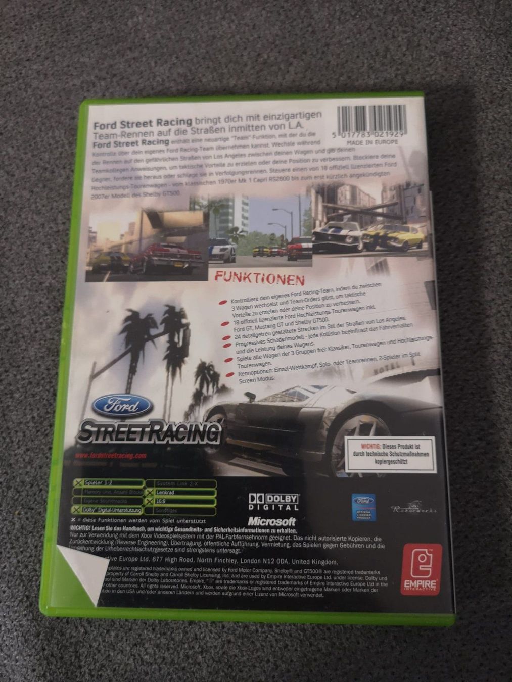 Giochi: Street Racing XBOX – Usato da Herisau venduto da Seyashop_2 1